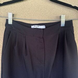 NA-KD Black Trousers